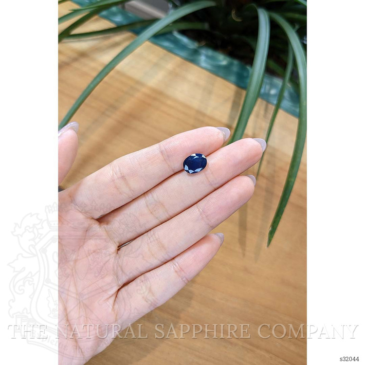3.33 Ct. Blue Sapphire from Thailand