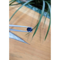 3.33 Ct. Blue Sapphire from Thailand Life Style