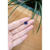 2.56 Ct. Blue Sapphire from Thailand Life Style