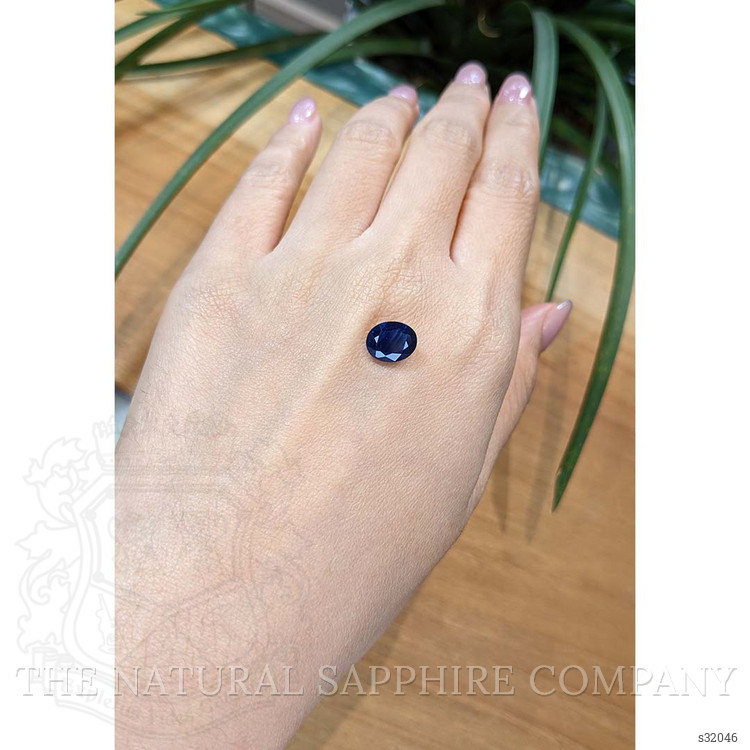 3.07 Ct. Blue Sapphire from Thailand