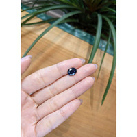 3.07 Ct. Blue Sapphire from Thailand Life Style