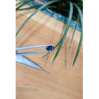 2.27 Ct. Blue Sapphire from Thailand Life Style