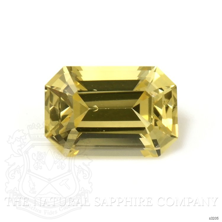 0.63 Ct. Yellow Sapphire from Ceylon (Sri Lanka)