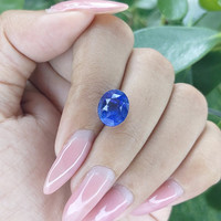 5.57 Ct. Blue Sapphire from Ceylon (Sri Lanka) Life Style