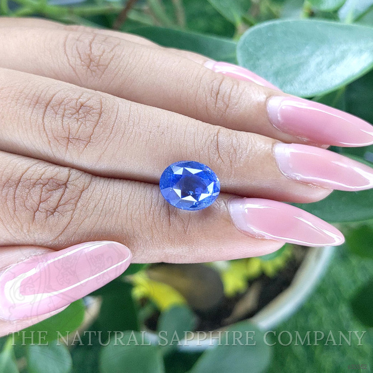 5.57 Ct. Blue Sapphire from Ceylon (Sri Lanka)