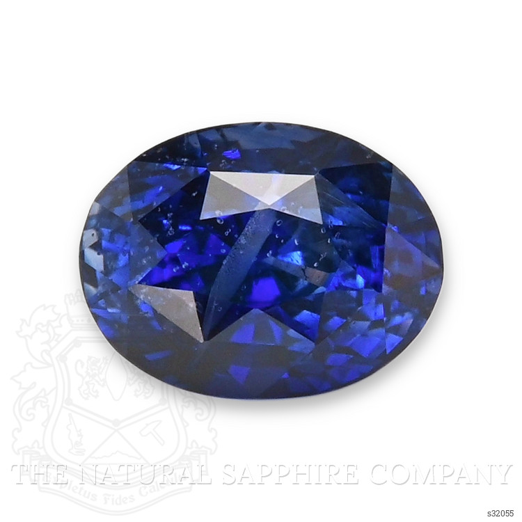 2.59 Ct. Blue Sapphire from Ceylon (Sri Lanka)