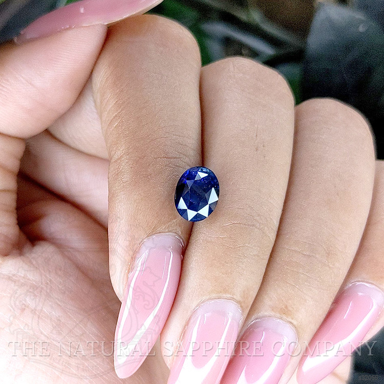 2.59 Ct. Blue Sapphire from Ceylon (Sri Lanka)