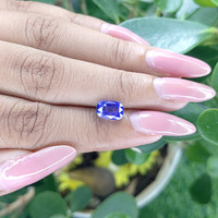 2.54 Ct. Color Change Sapphire from Ceylon (Sri Lanka) Life Style