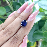 2.51 Ct. Blue Sapphire from Ceylon (Sri Lanka) Life Style