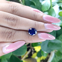 2.51 Ct. Blue Sapphire from Ceylon (Sri Lanka) Life Style