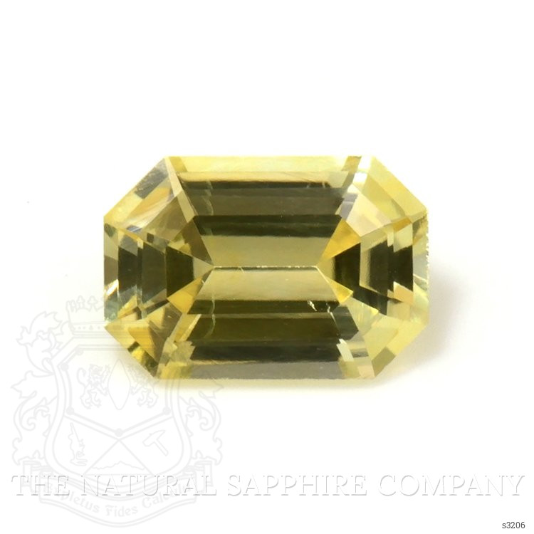 0.63 Ct. Yellow Sapphire from Ceylon (Sri Lanka)