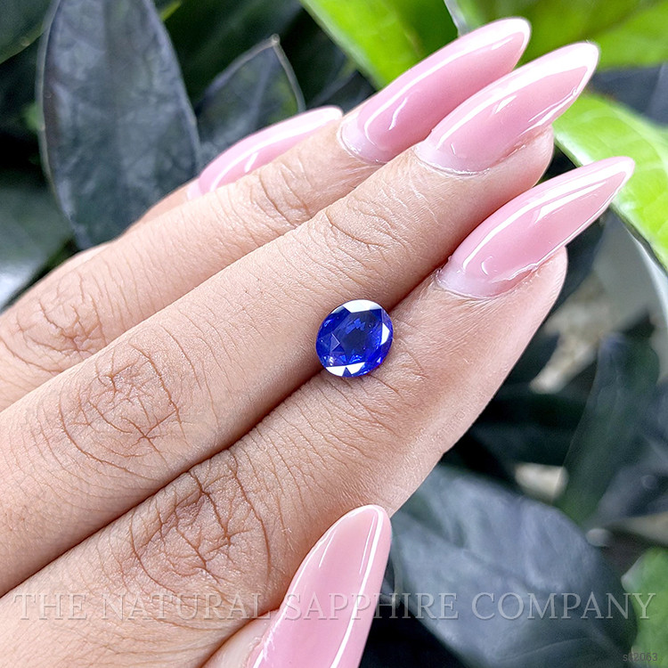 1.53 Ct. Blue Sapphire from Ceylon (Sri Lanka)