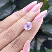 4.72 Ct. Purplish Pink Sapphire from Ceylon (Sri Lanka) Life Style