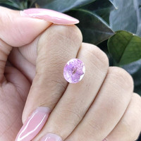 4.72 Ct. Purplish Pink Sapphire from Ceylon (Sri Lanka) Life Style