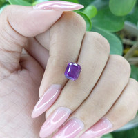 3.06 Ct. Pinkish Purple Sapphire from Ceylon (Sri Lanka) Life Style