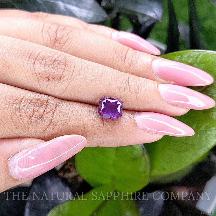 3.06 Ct. Pinkish Purple Sapphire from Ceylon (Sri Lanka)