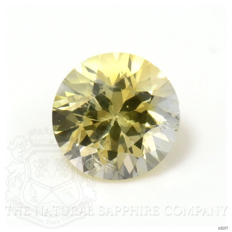 0.62 Ct. Yellow Sapphire from Ceylon (Sri Lanka)