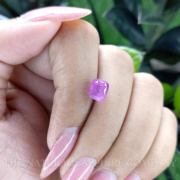 2.53 Ct. Pinkish Purple Sapphire from Ceylon (Sri Lanka)