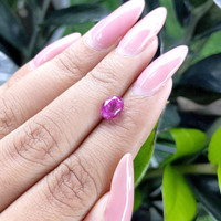 1.70 Ct. Purplish Pink Sapphire from Ceylon (Sri Lanka) Life Style