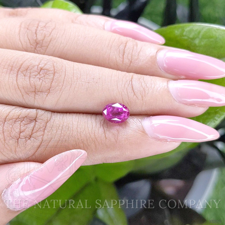 1.70 Ct. Purplish Pink Sapphire from Ceylon (Sri Lanka)