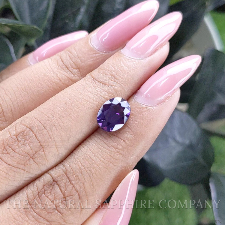3.12 Ct. Pinkish Purple Sapphire from Ceylon (Sri Lanka)