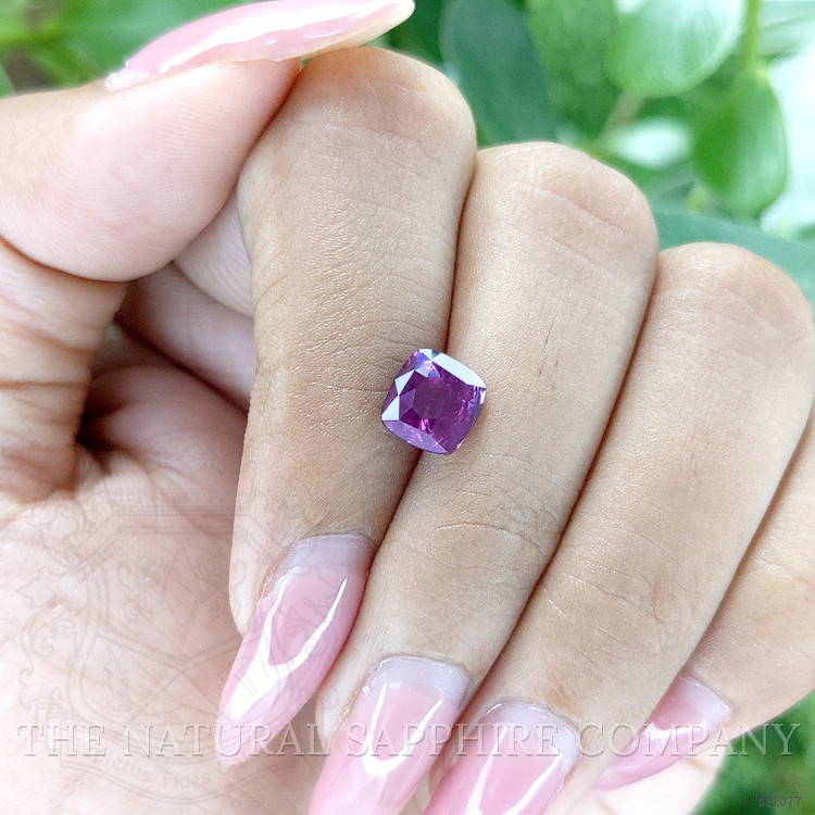 2.02 Ct. Pinkish Purple Sapphire from Ceylon (Sri Lanka)