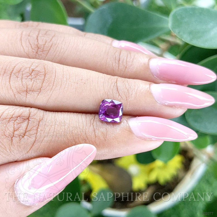 2.02 Ct. Pinkish Purple Sapphire from Ceylon (Sri Lanka)