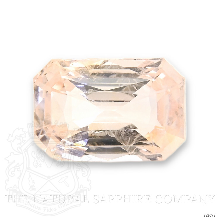 10.02 Ct. Peach Sapphire from Ceylon (Sri Lanka)