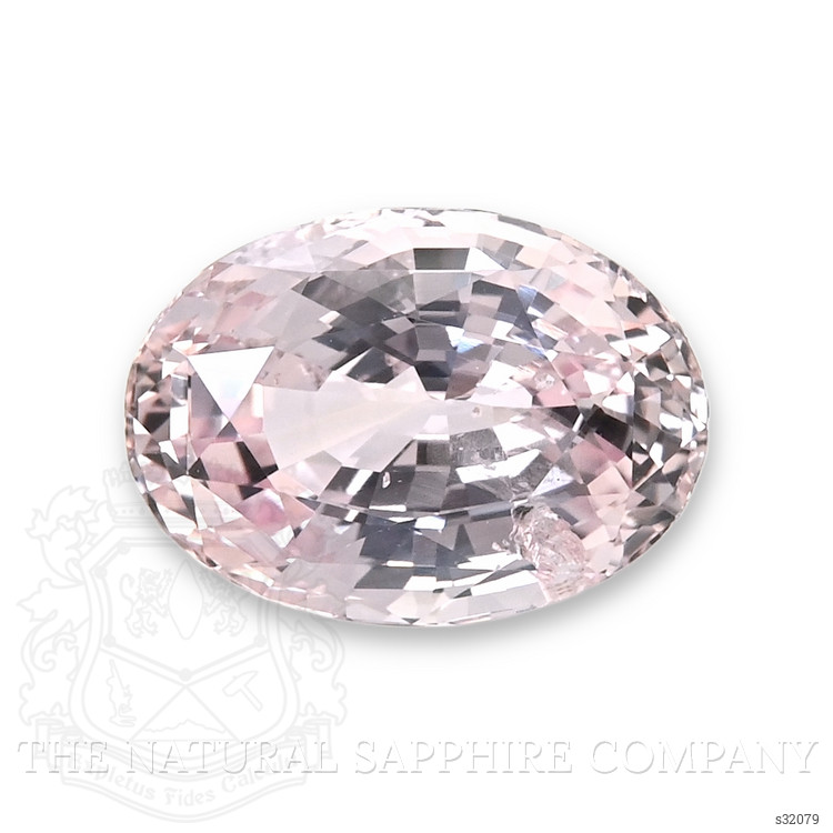 6.13 Ct. Peach Sapphire from Ceylon (Sri Lanka)