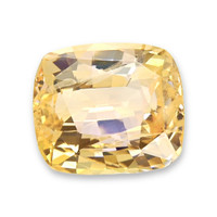 4.64 Ct. Orangish Yellow Sapphire from Ceylon (Sri Lanka) Video