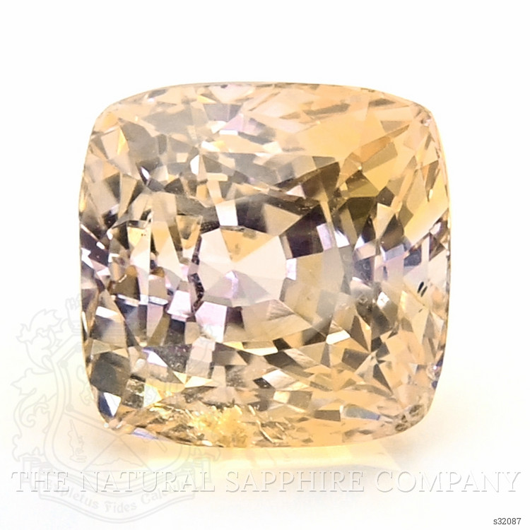 2.54 Ct. Peach Sapphire from Ceylon (Sri Lanka)