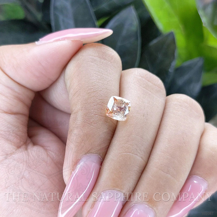 2.54 Ct. Peach Sapphire from Ceylon (Sri Lanka)