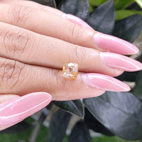 2.54 Ct. Peach Sapphire from Ceylon (Sri Lanka) Life Style