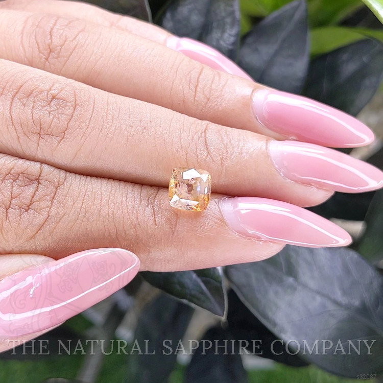 2.54 Ct. Peach Sapphire from Ceylon (Sri Lanka)