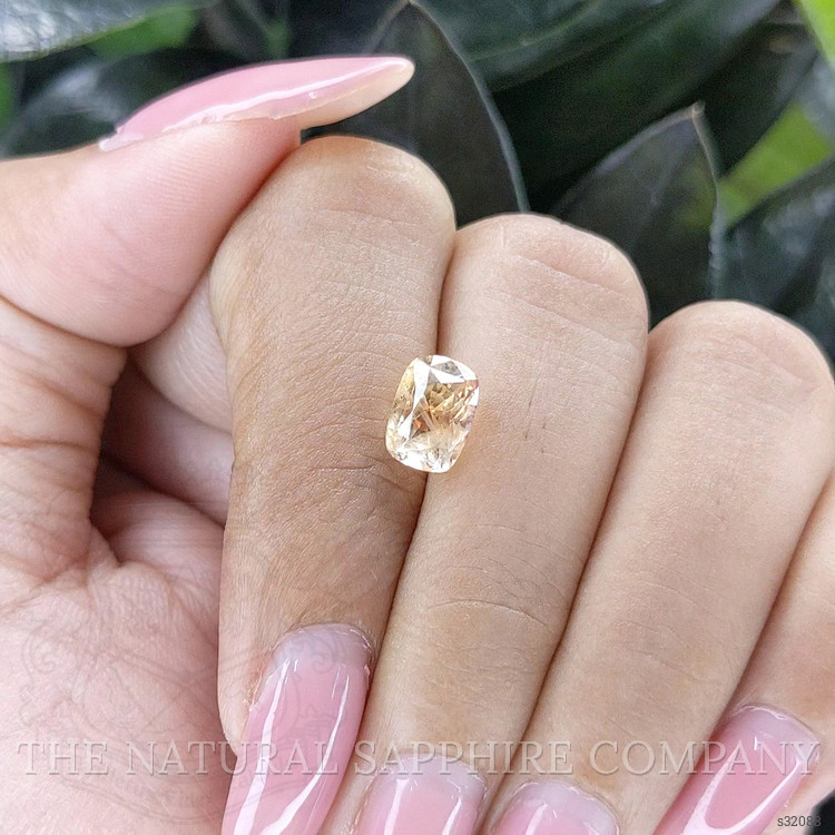 2.52 Ct. Peach Sapphire from Ceylon (Sri Lanka)