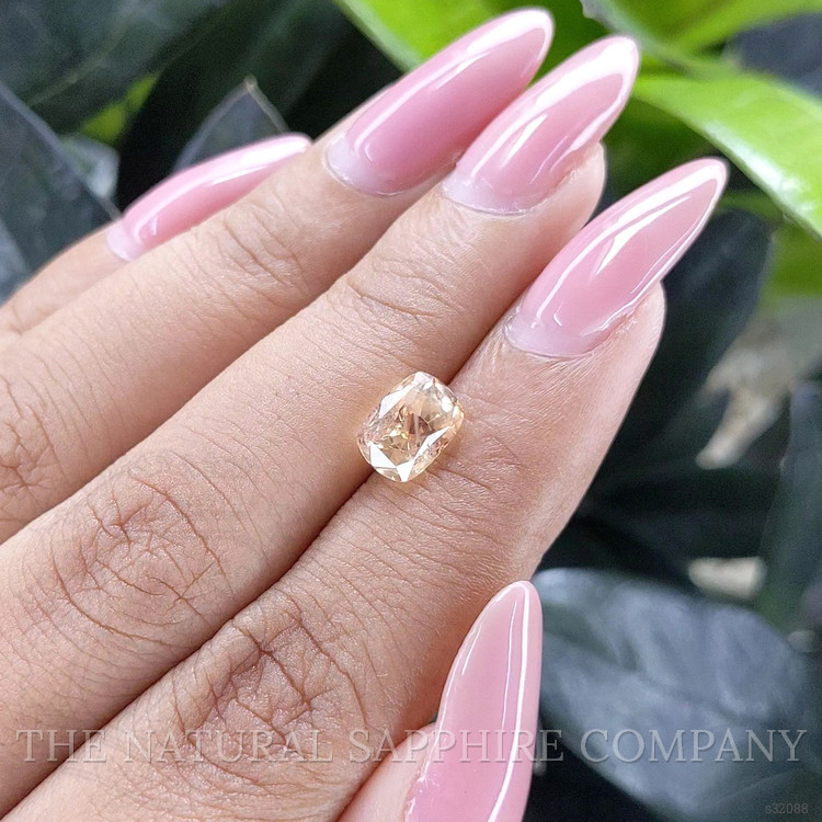 2.52 Ct. Peach Sapphire from Ceylon (Sri Lanka)