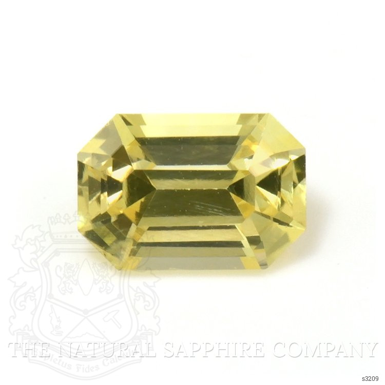 0.63 Ct. Yellow Sapphire from Ceylon (Sri Lanka)