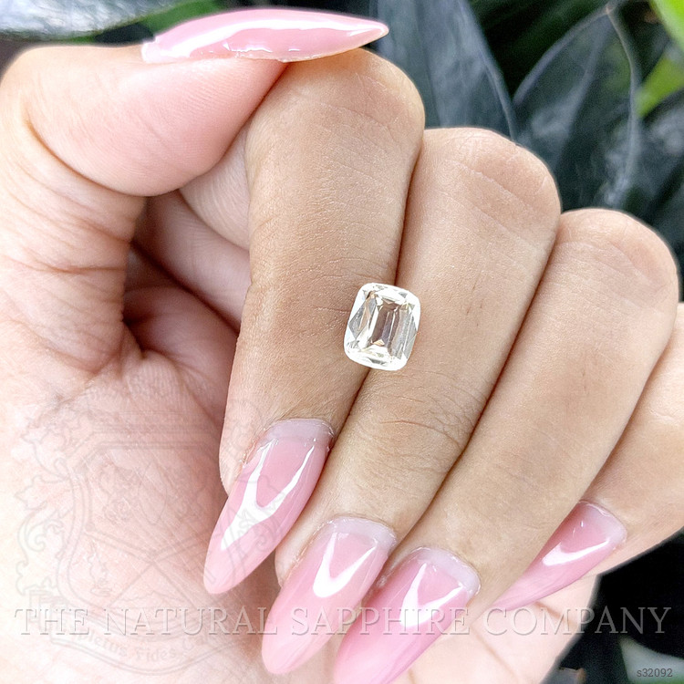 1.78 Ct. Peach Sapphire from Ceylon (Sri Lanka)