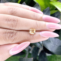 1.55 Ct. Peach Sapphire from Ceylon (Sri Lanka) Life Style