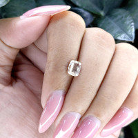 1.15 Ct. Peach Sapphire from Ceylon (Sri Lanka) Life Style