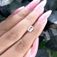 1.15 Ct. Peach Sapphire from Ceylon (Sri Lanka) Life Style