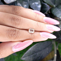 1.15 Ct. Peach Sapphire from Ceylon (Sri Lanka) Life Style