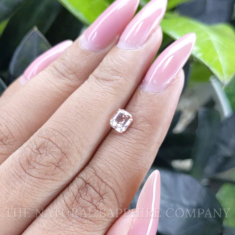 1.02 Ct. Peach Sapphire from Ceylon (Sri Lanka)