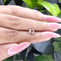1.02 Ct. Peach Sapphire from Ceylon (Sri Lanka) Life Style