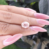 3.59 Ct. Pink Sapphire from Ceylon (Sri Lanka) Life Style