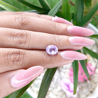 2.55 Ct. Pinkish Purple Sapphire from Ceylon (Sri Lanka) Life Style