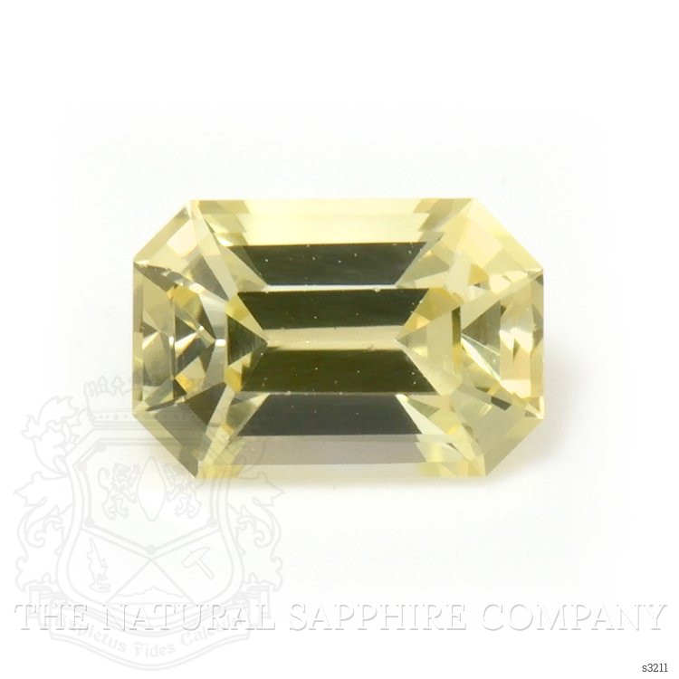 0.64 Ct. Yellow Sapphire from Ceylon (Sri Lanka)