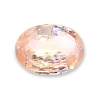4.52 Ct. Peach Sapphire from Ceylon (Sri Lanka) Video