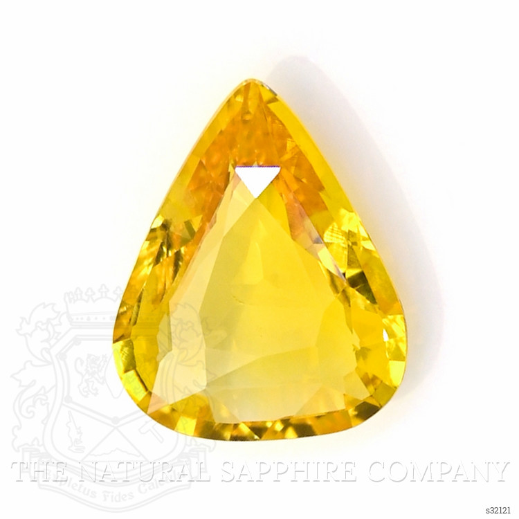 1.01 Ct. Yellow Sapphire from Ceylon (Sri Lanka)
