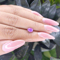 1.15 Ct. Pinkish Purple Star Sapphire from Ceylon (Sri Lanka) Life Style